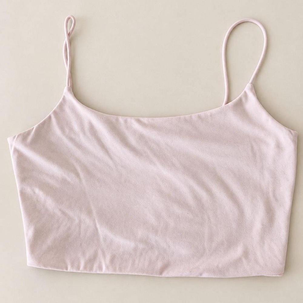 Garage Light Pink Cropped Cami | Size M